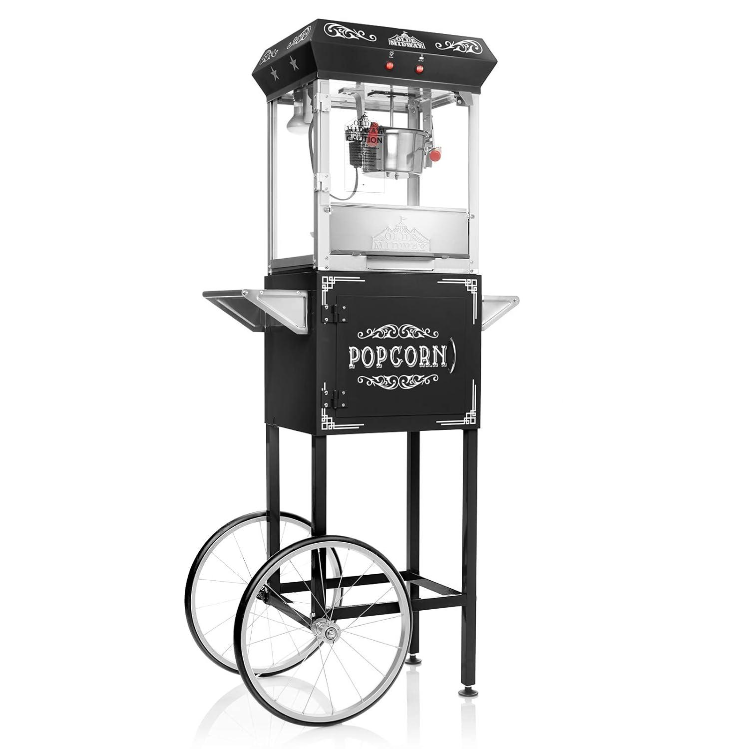Olde Midway Olde Midway 6 Oz. Popcorn Machine Stand / Cart