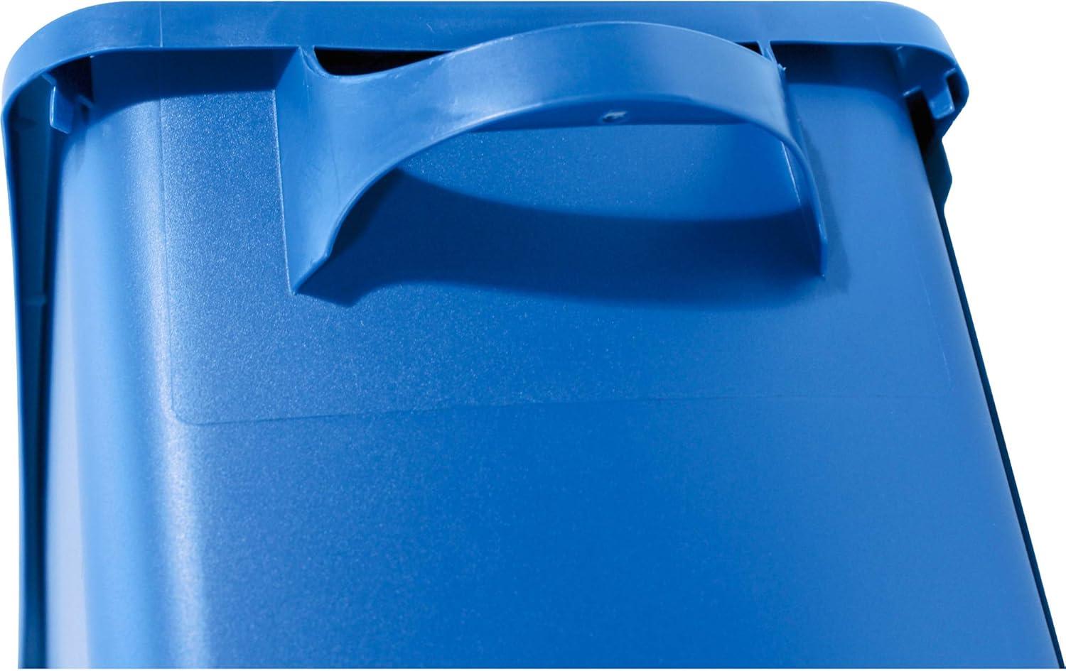 Genuine Joe Plastic Open Recycling Bin - 23 Gallons