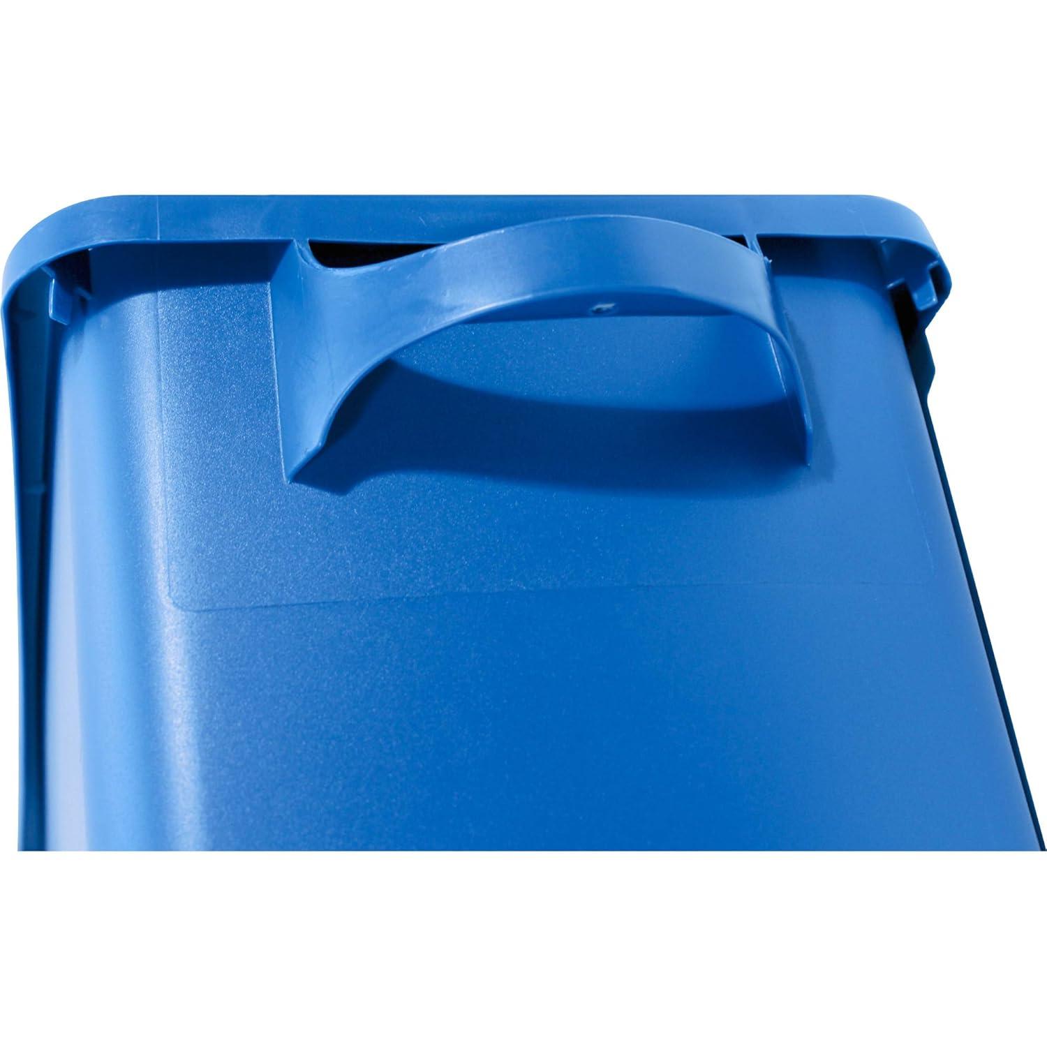 Genuine Joe Plastic Open Recycling Bin - 23 Gallons