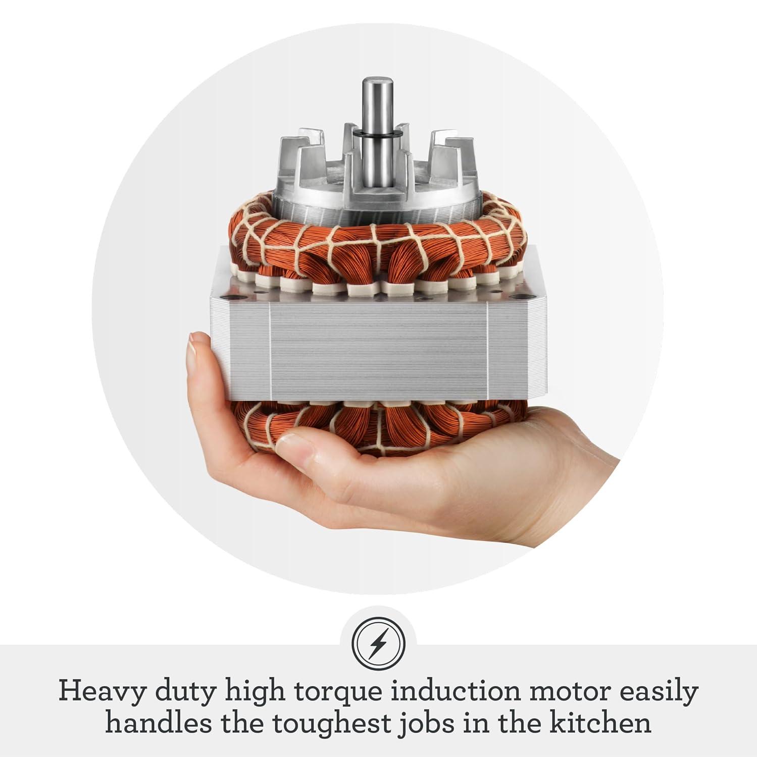 Breville Sous Chef 9 Cup Food Processor Brushed Stainless Steel: 625W, 2 Speeds, Dishwasher-Safe, Mini Kitchen Appliance