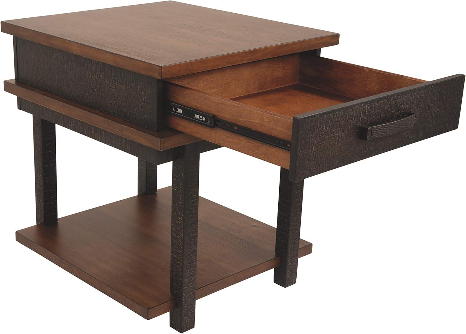 Signature Design by Ashley Casual Stanah End Table Two-tone