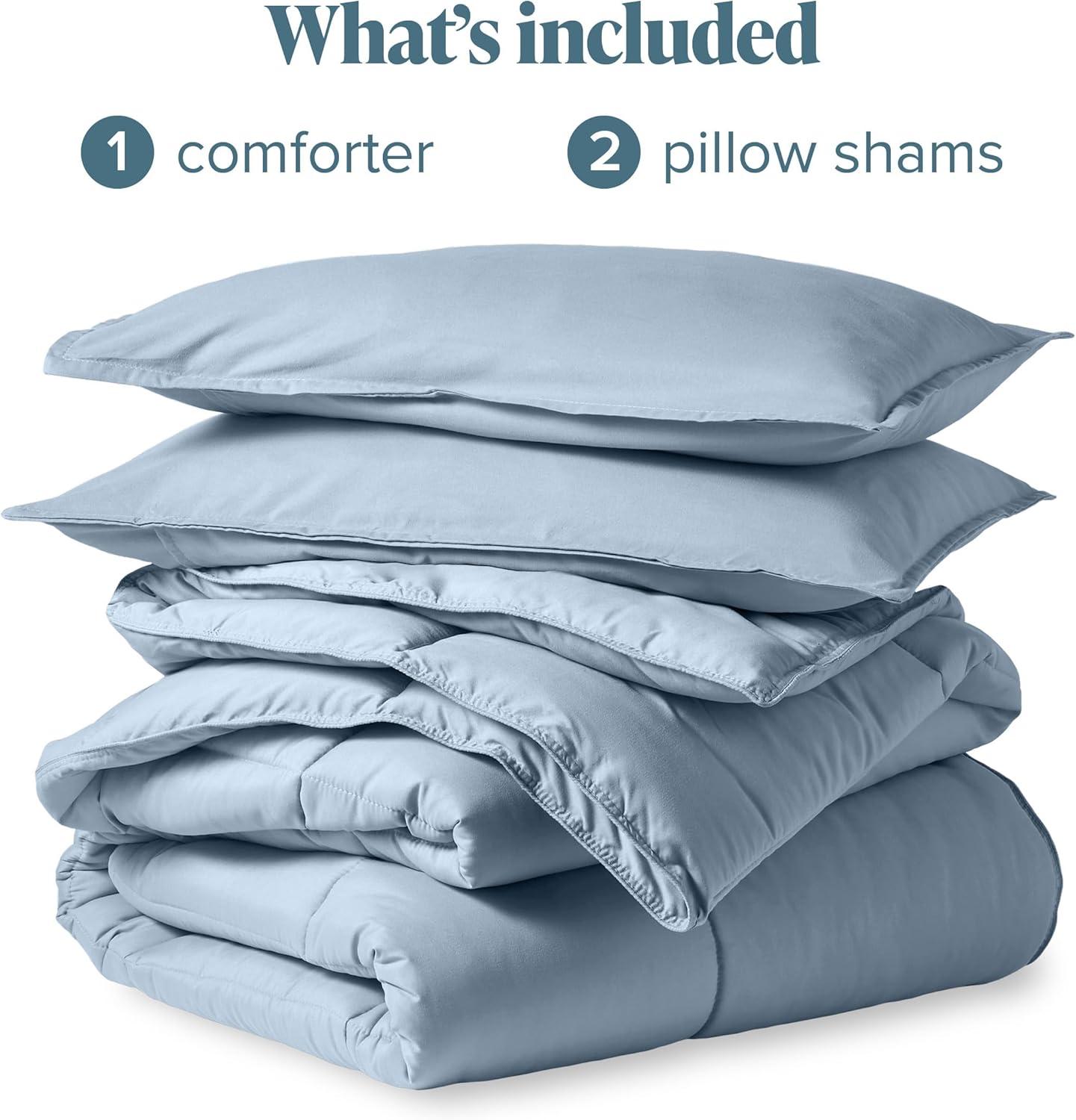 Bare Home Goose Down Alternative Comforter Set