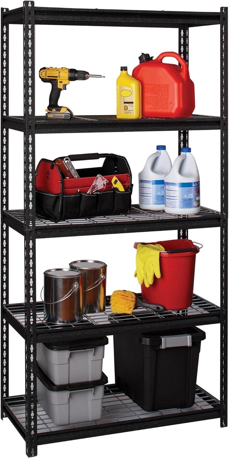 Steel Height -Adjustable Shelving Unit