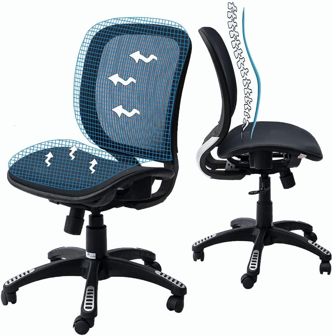 Ergomax Office  Fully Meshed Ergo Office Chair - Black