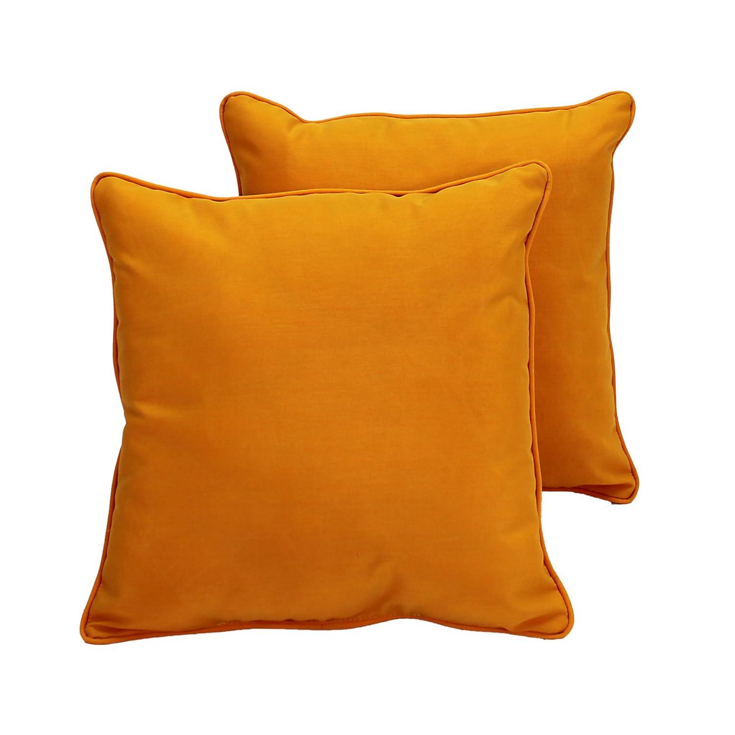 Element Synthetic Throw Square Indoor/Outdoor Pillow Cover & Insert (Set of 2)