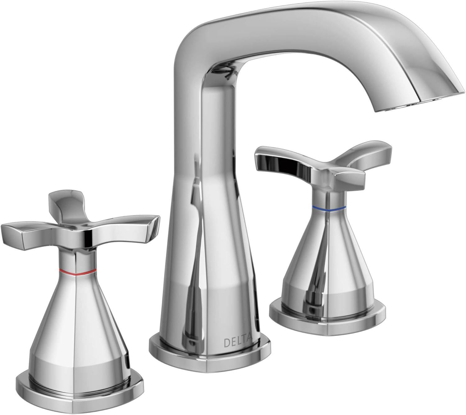 Stryke Widespread Bathroom Faucet with Drain Assembly