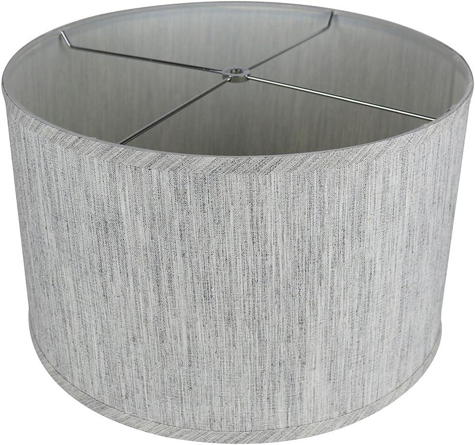 Urbanest Classic Smooth 16'' Linen Drum Lamp Shade