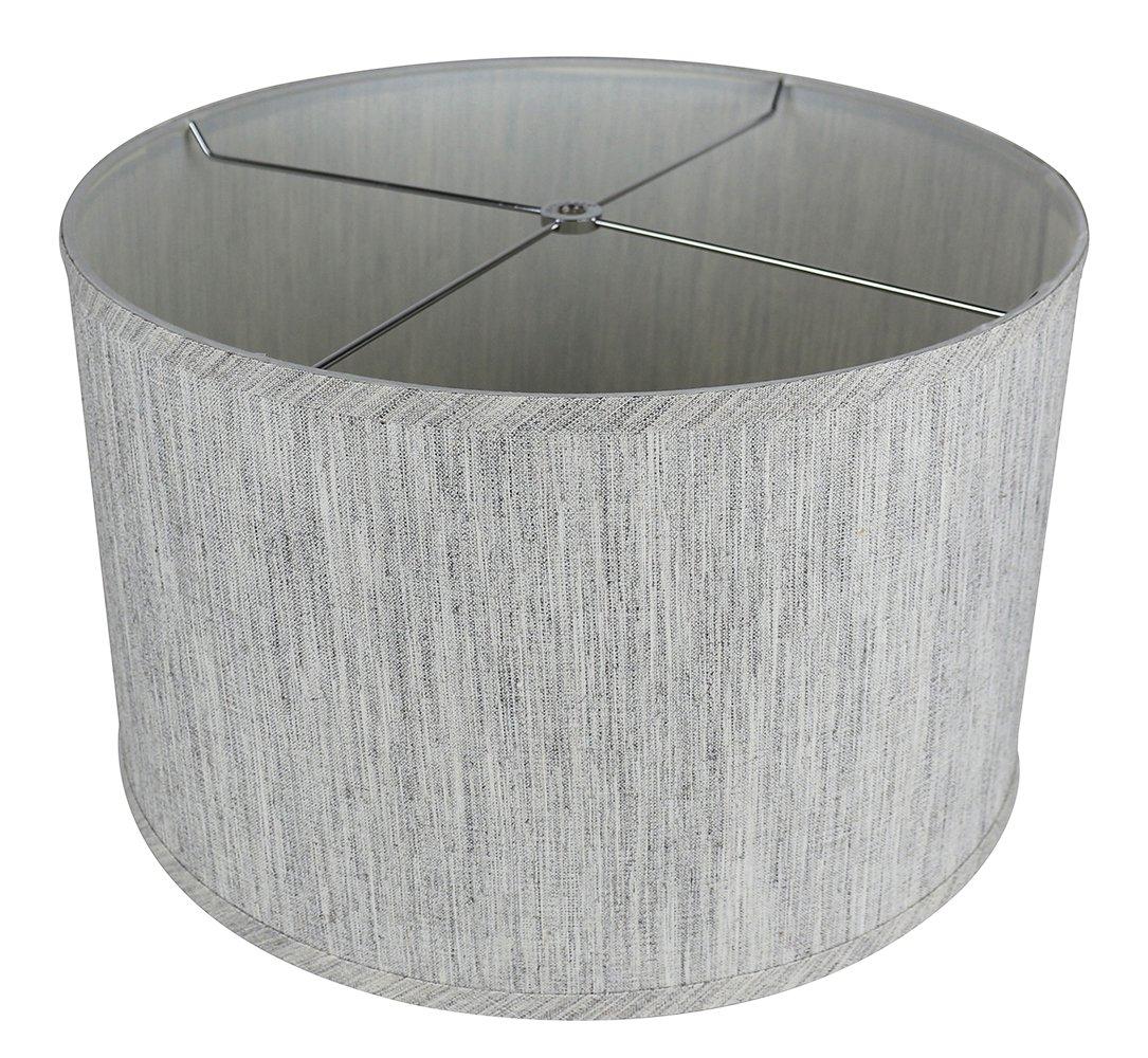 Urbanest Classic Smooth 16'' Linen Drum Lamp Shade