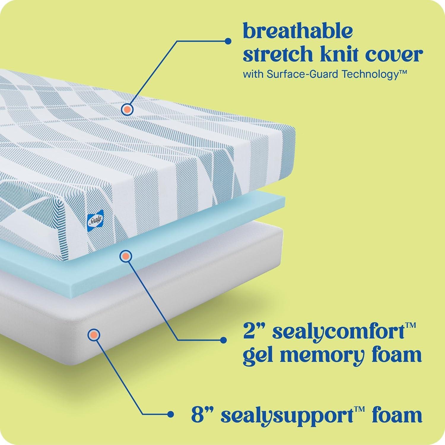 Sealy Dreamlife 10" Foam Mattress