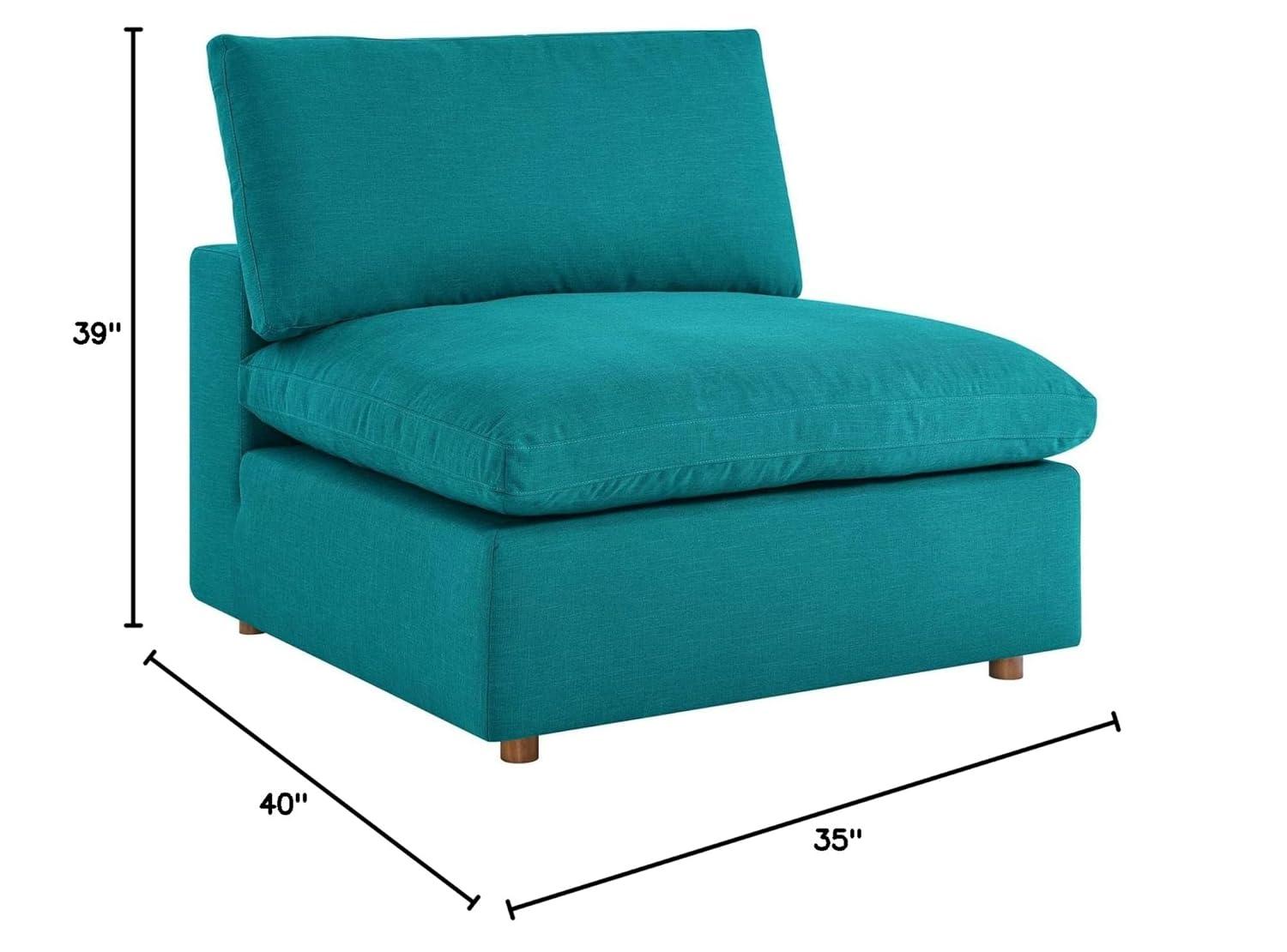 Modway Copper Grove Hrazdan Down-filled Over-stuffed Armless Chair