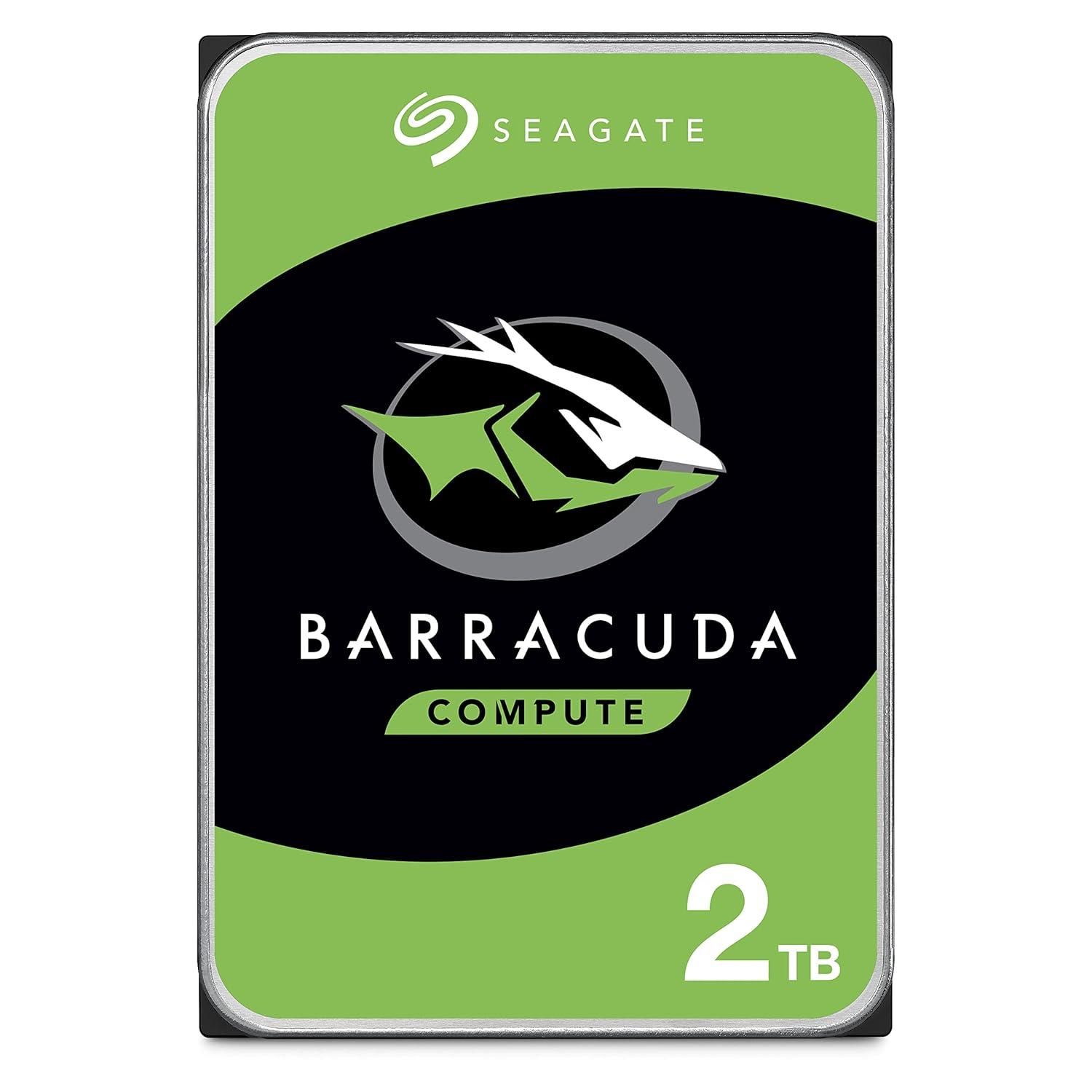 Seagate BarraCuda ST2000DM008 2TB 7200 RPM 256MB Cache SATA 6.0Gb/s 3.5" Hard Drive Bare Drive