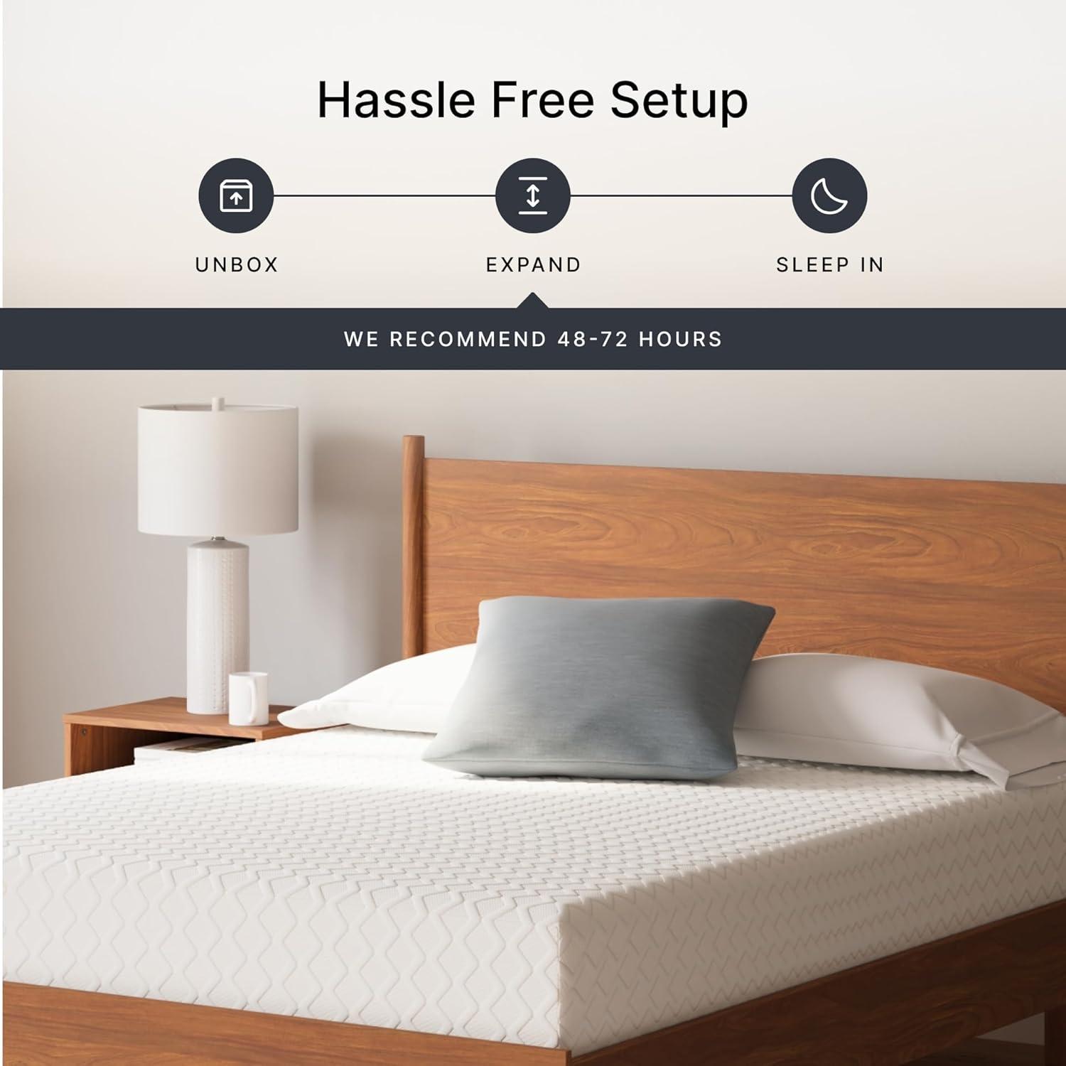 Signature Design by Ashley Chime 10" Firm Memory Foam Mattress