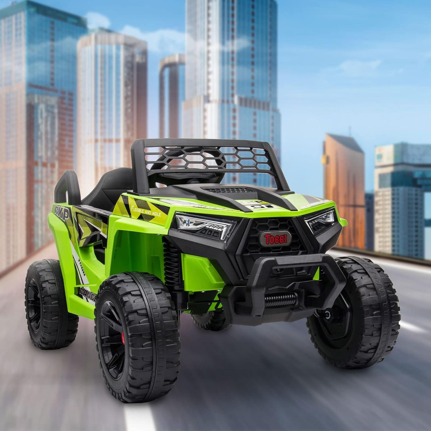 12V Kids Ride On UTV with LED Lights and Horn