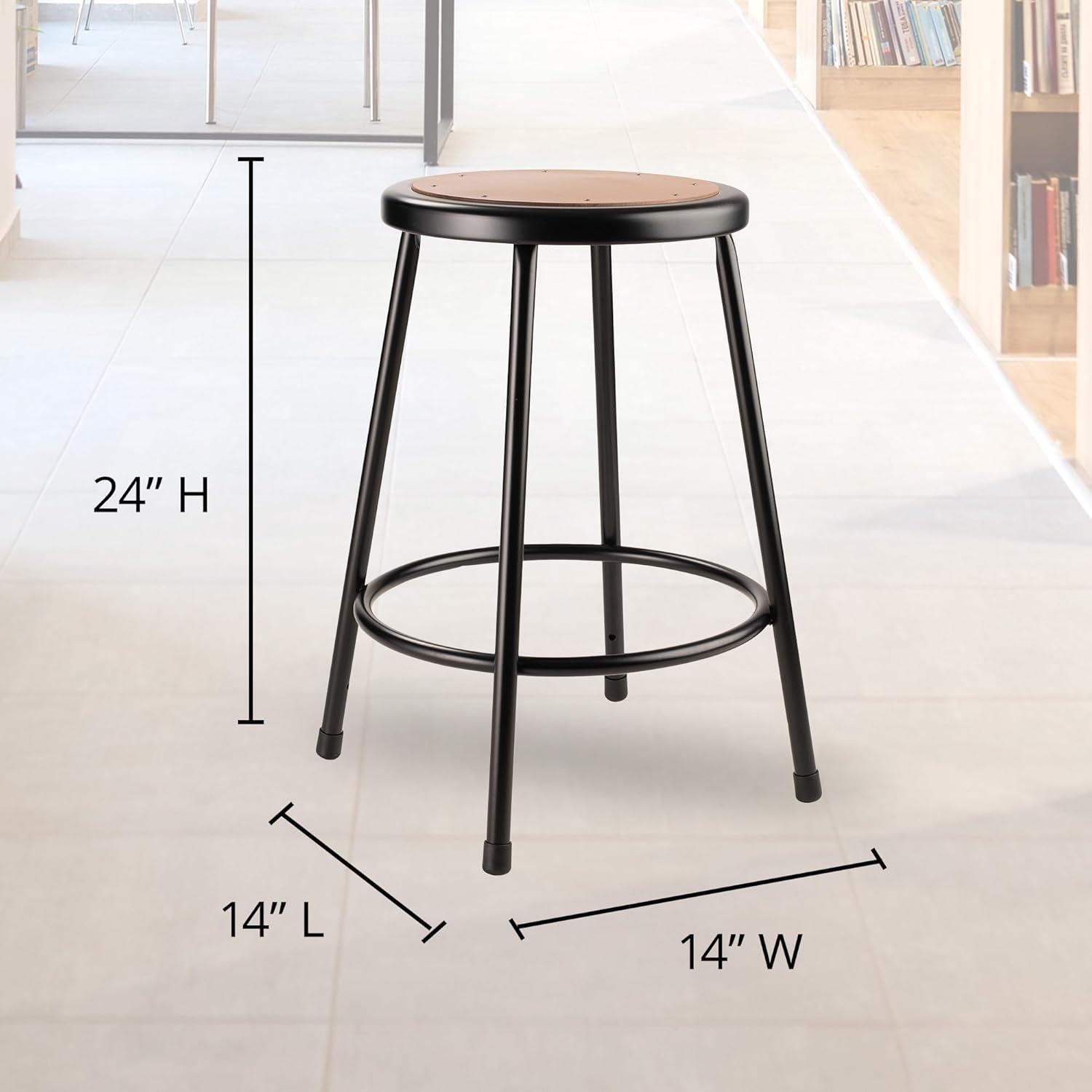 Ergonomic Lab Stool with Footring