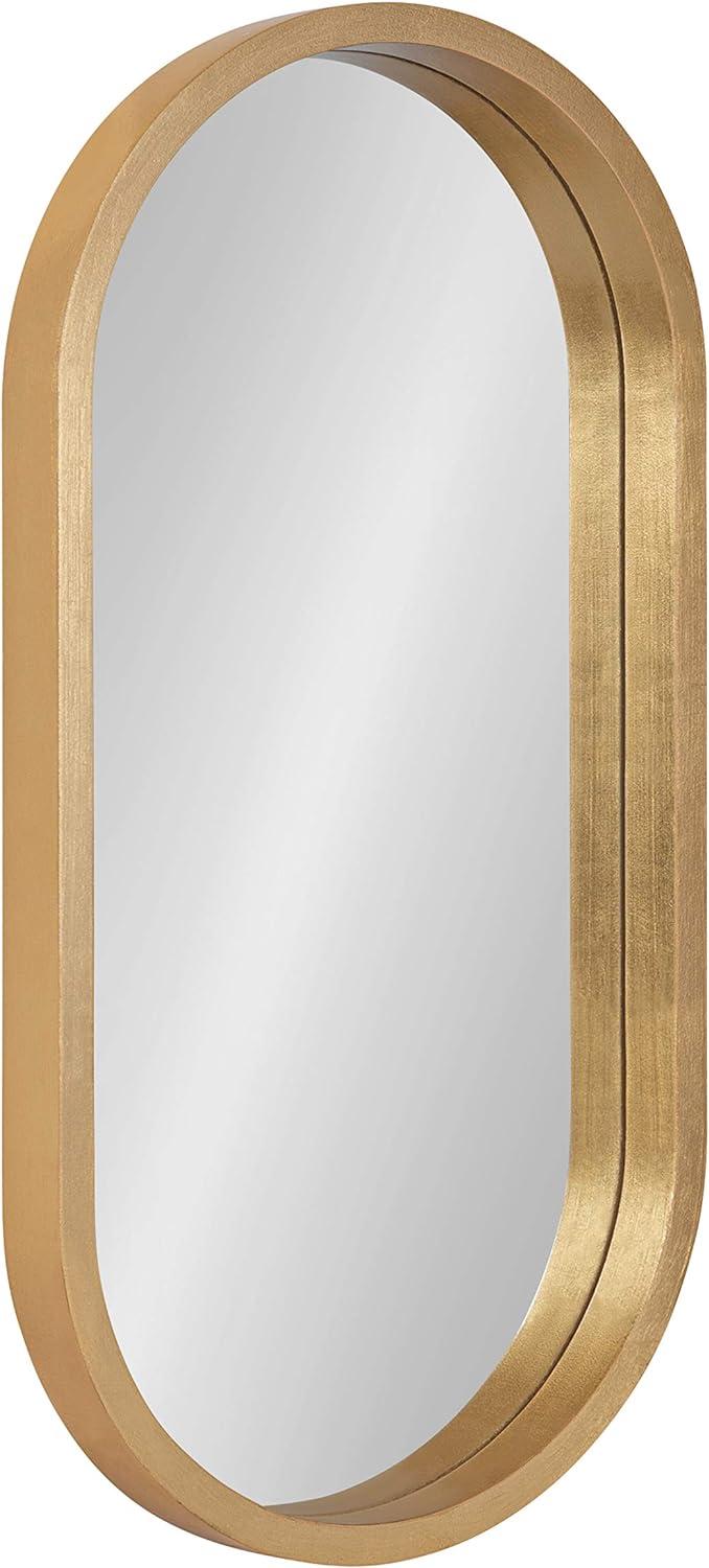 Travis Oval Wall Mirror - Kate & Laurel All Things Decor