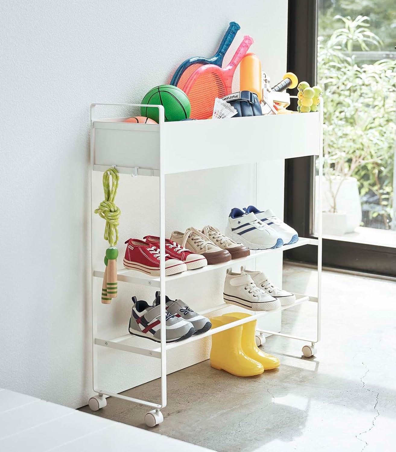 6 Pair Shoe Rack