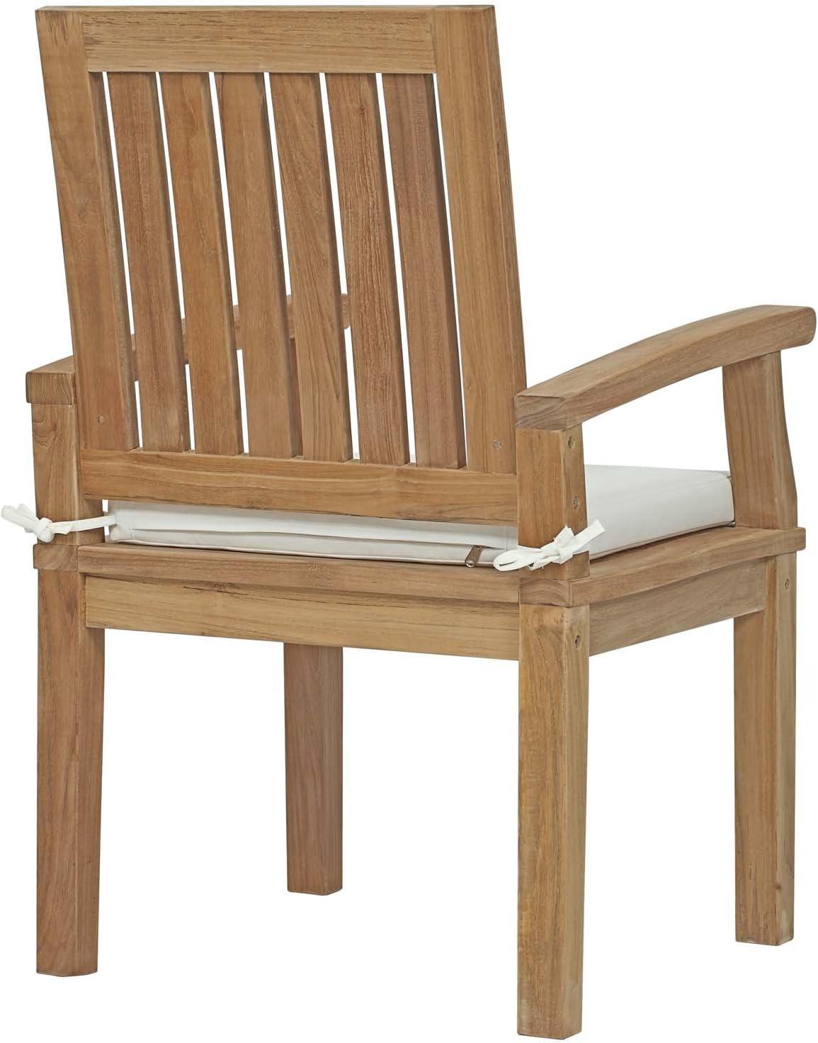 Modway Marina Outdoor Patio Teak Dining Chair