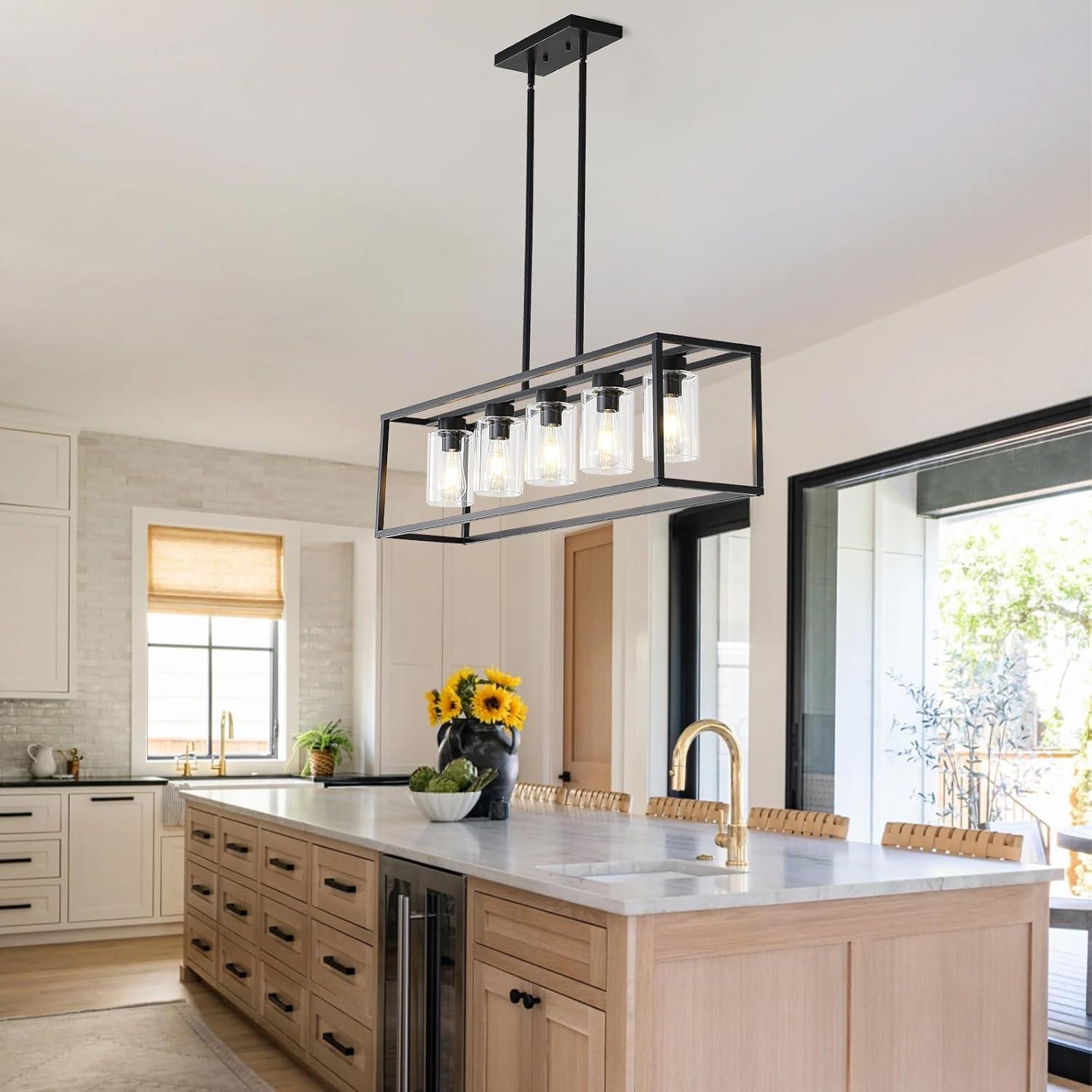 Lafrance 5 - Light Kitchen Island Pendant