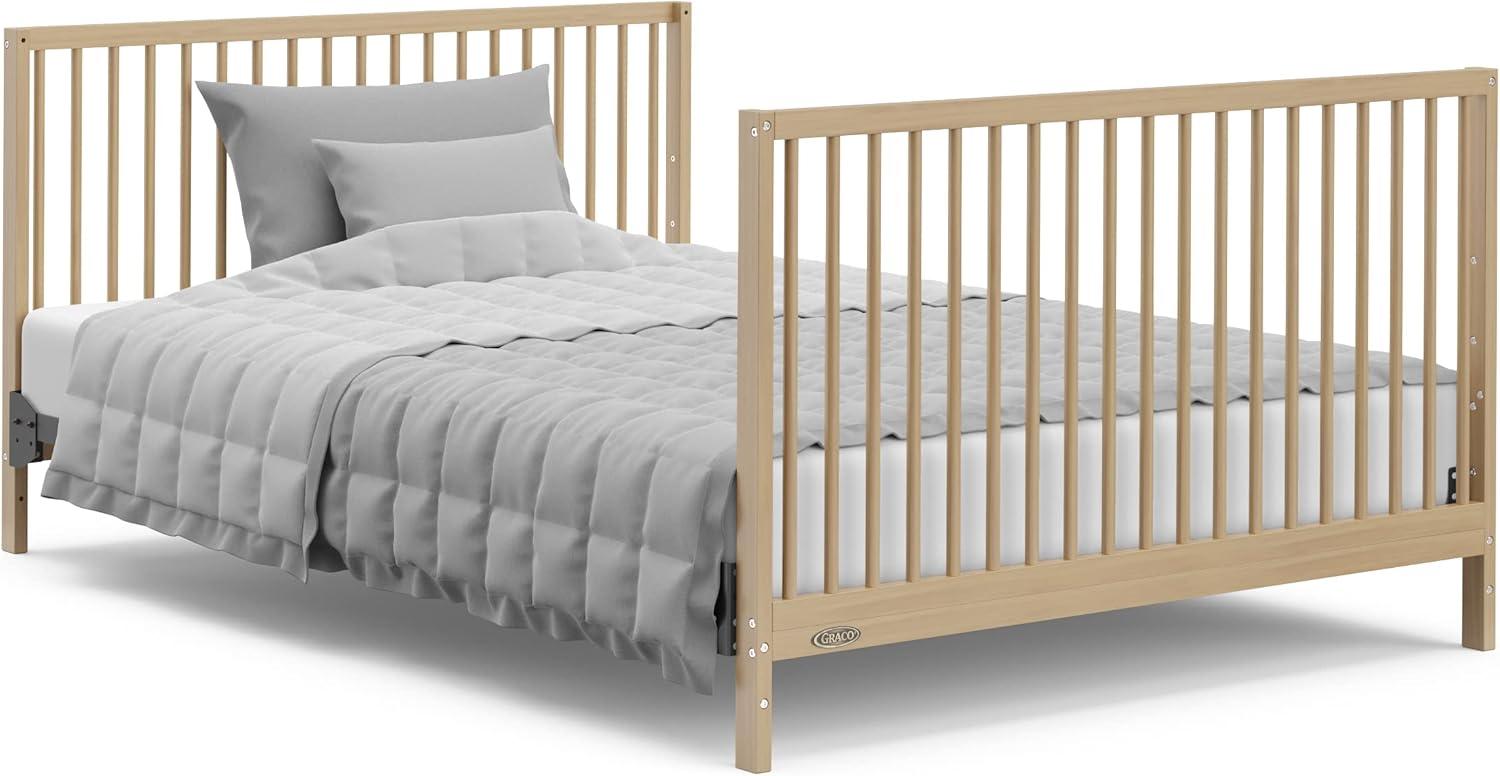 Teddi 4-in-1 Mini Convertible Crib with Mattress