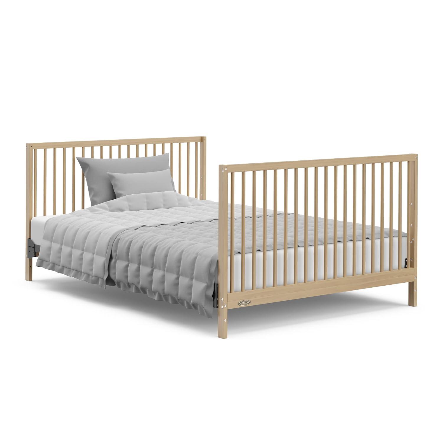 Teddi 4-in-1 Mini Convertible Crib with Mattress
