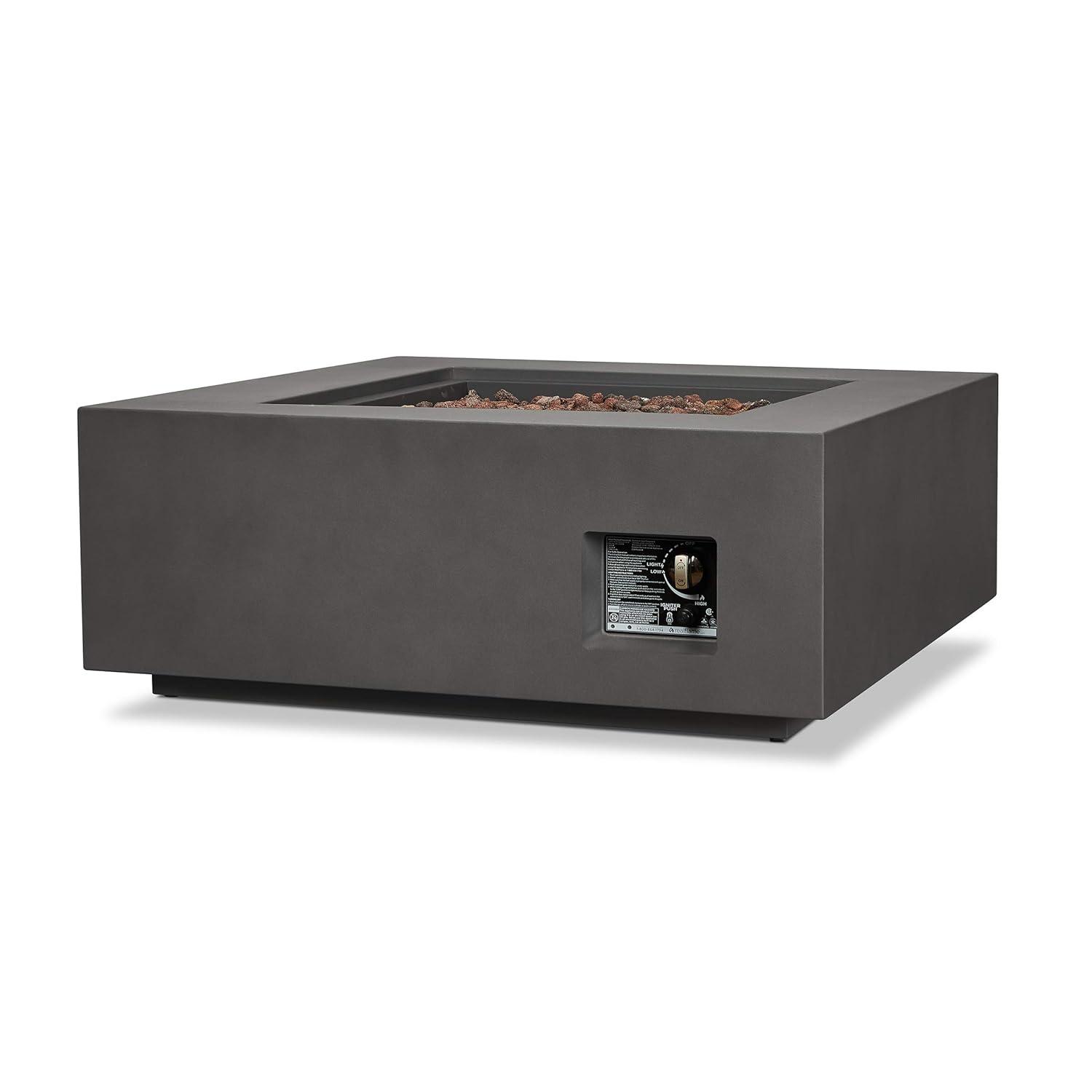 AEGEAN Propane / Natural Gas Outdoor Fire Pit Table