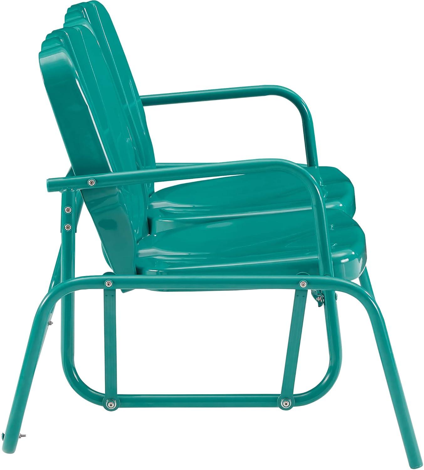 Outdoor Burley Gliding Metal Bench