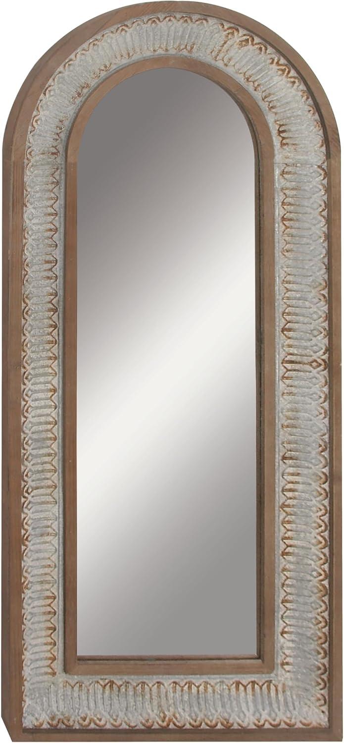Gracie Oaks Cruce Rectangle Wall Mirror