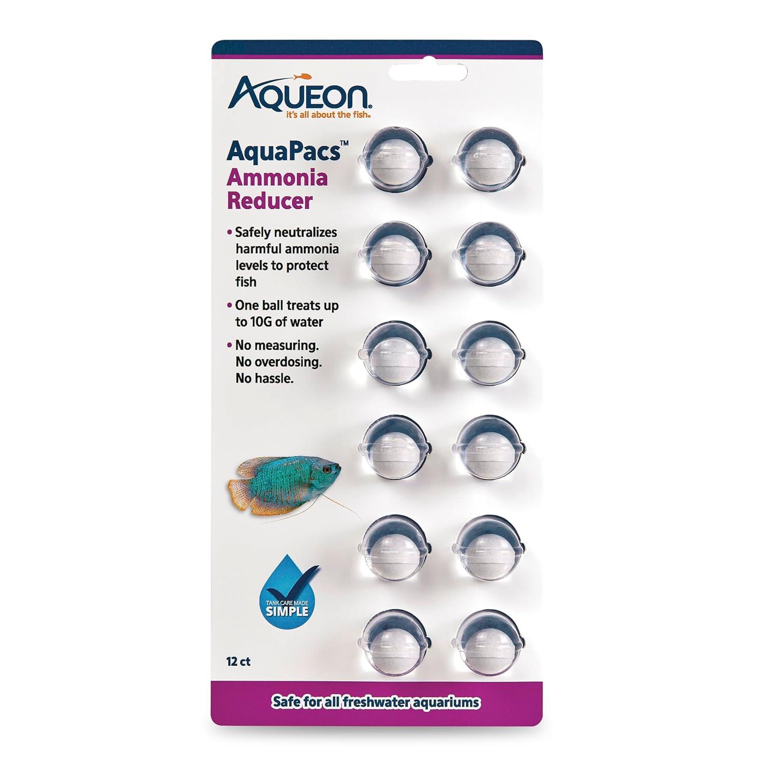 Aqueon AquaPacs Ammonia Reducer 12-pack