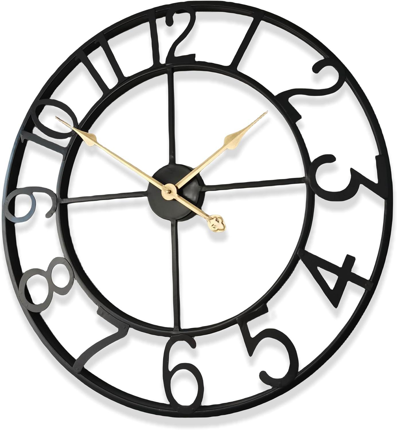 Sorbus Large 16" Numeral Analog Decorative Wall Clock