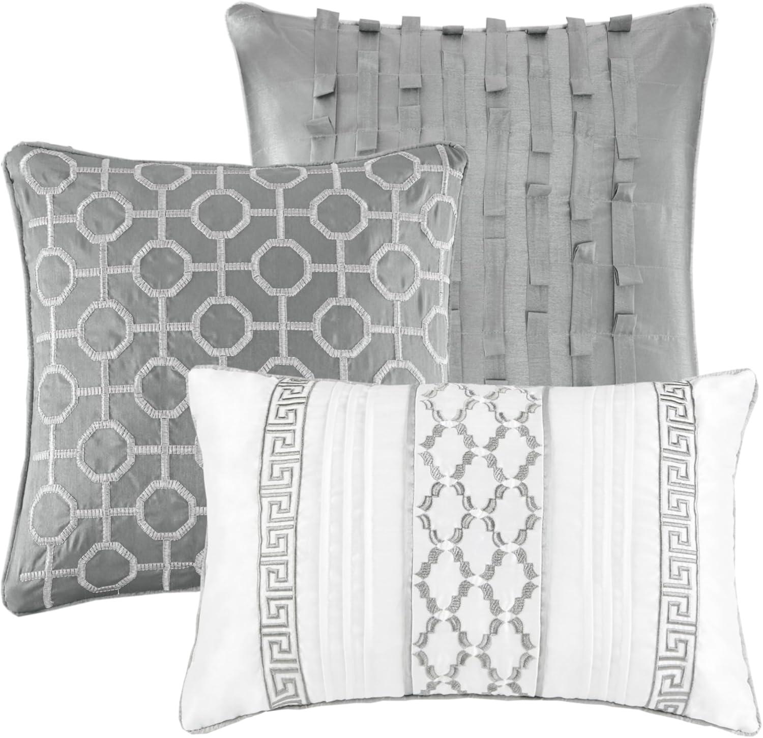Madison Park Bennett 7 Piece Jacquard Comforter Set