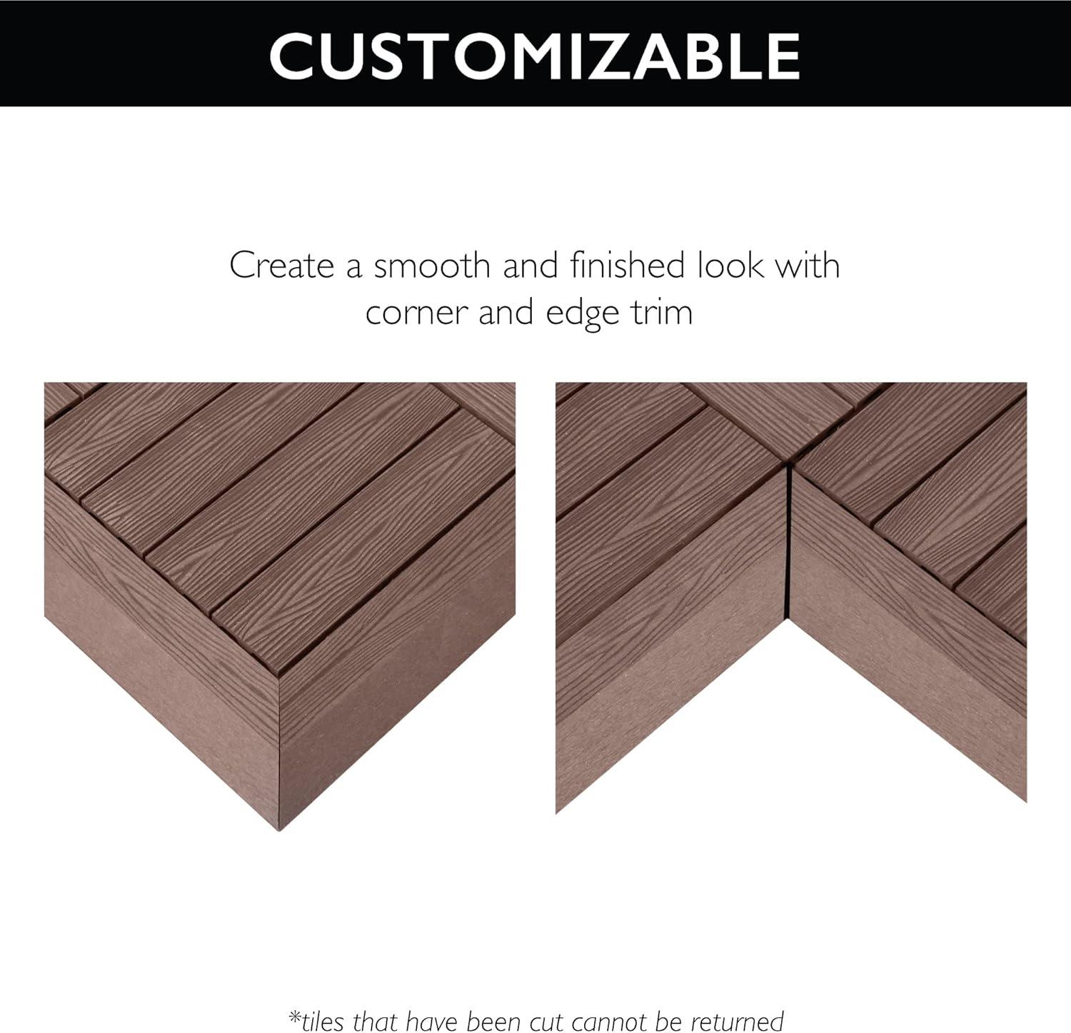 Design House Straight Edge Trim, 4-Pack