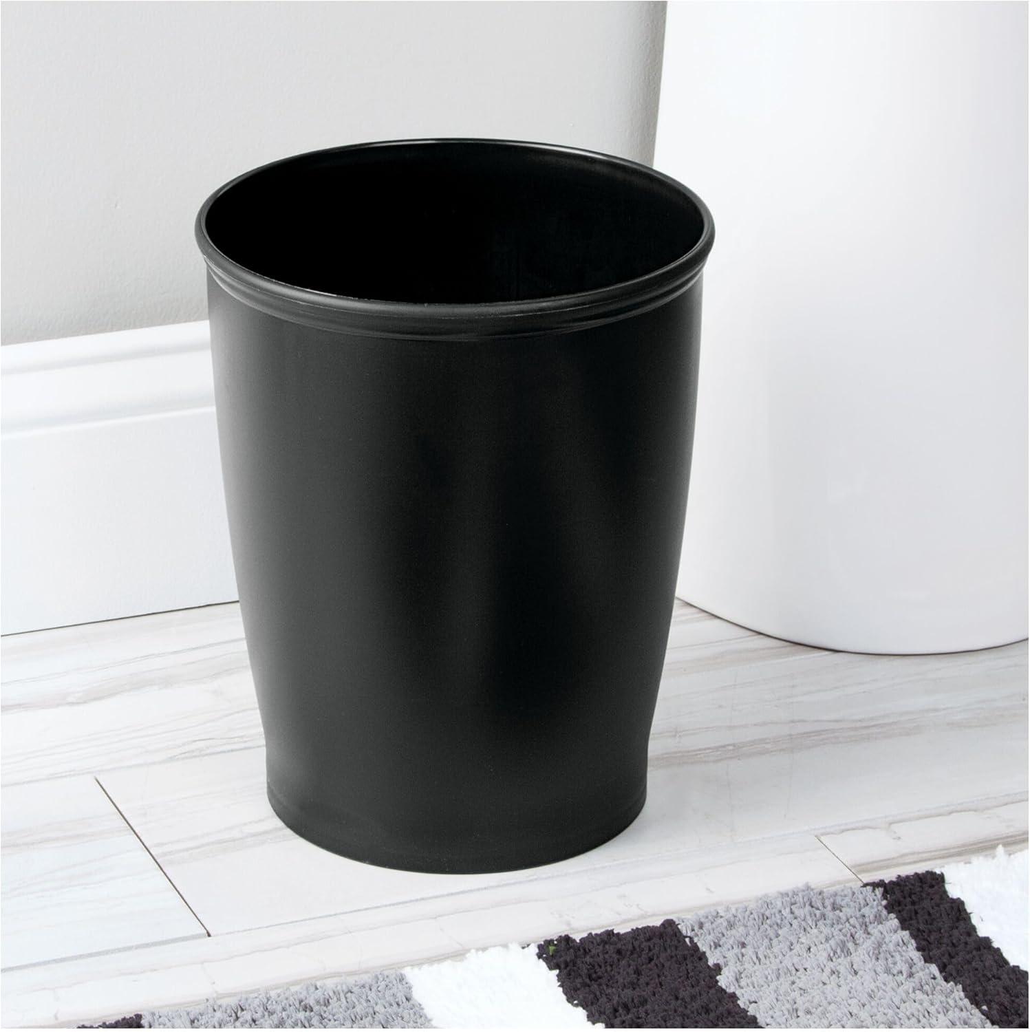 iDesign iDesign Kent Plastic Wastebasket Trash Can, 8.25" x 10"