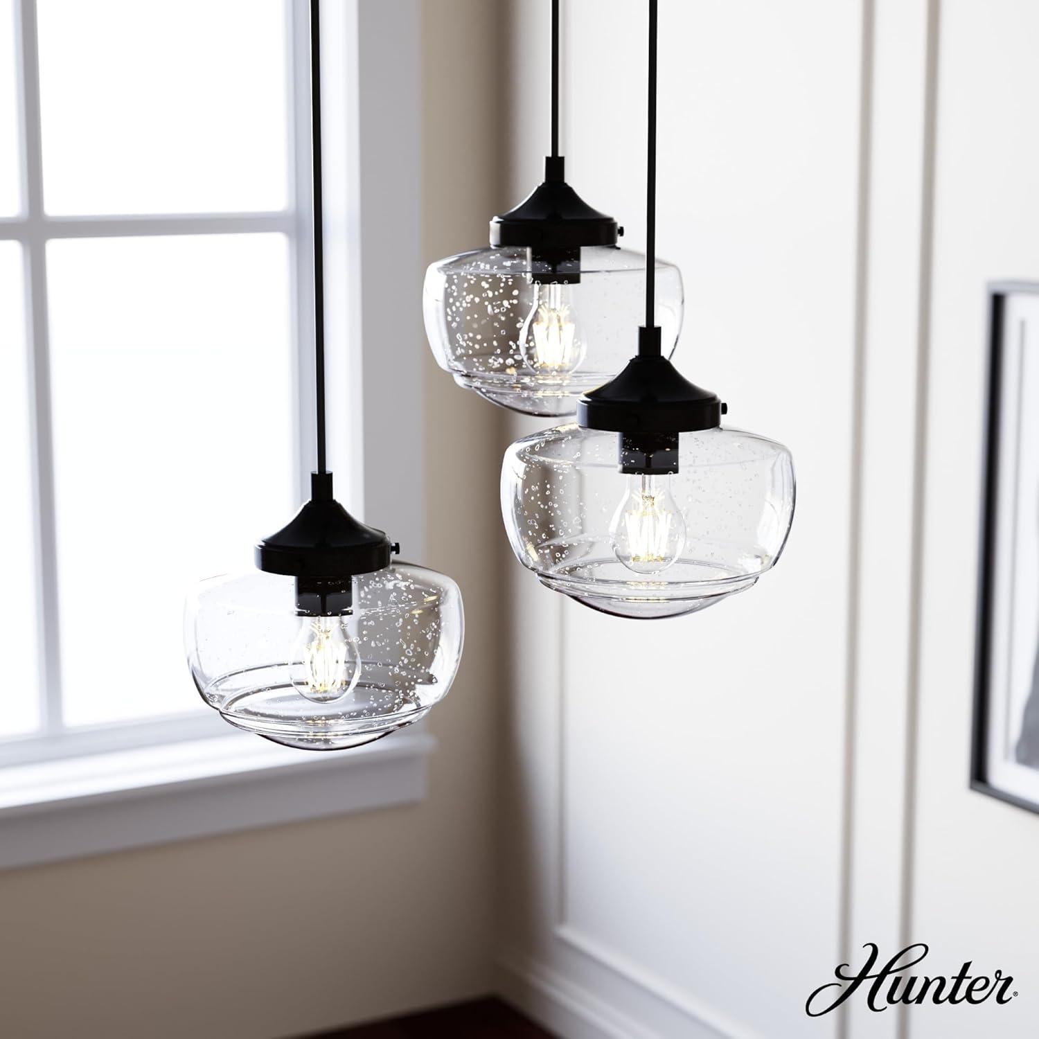 Saddle Creek 3 - Light Schoolhouse Cluster Pendant