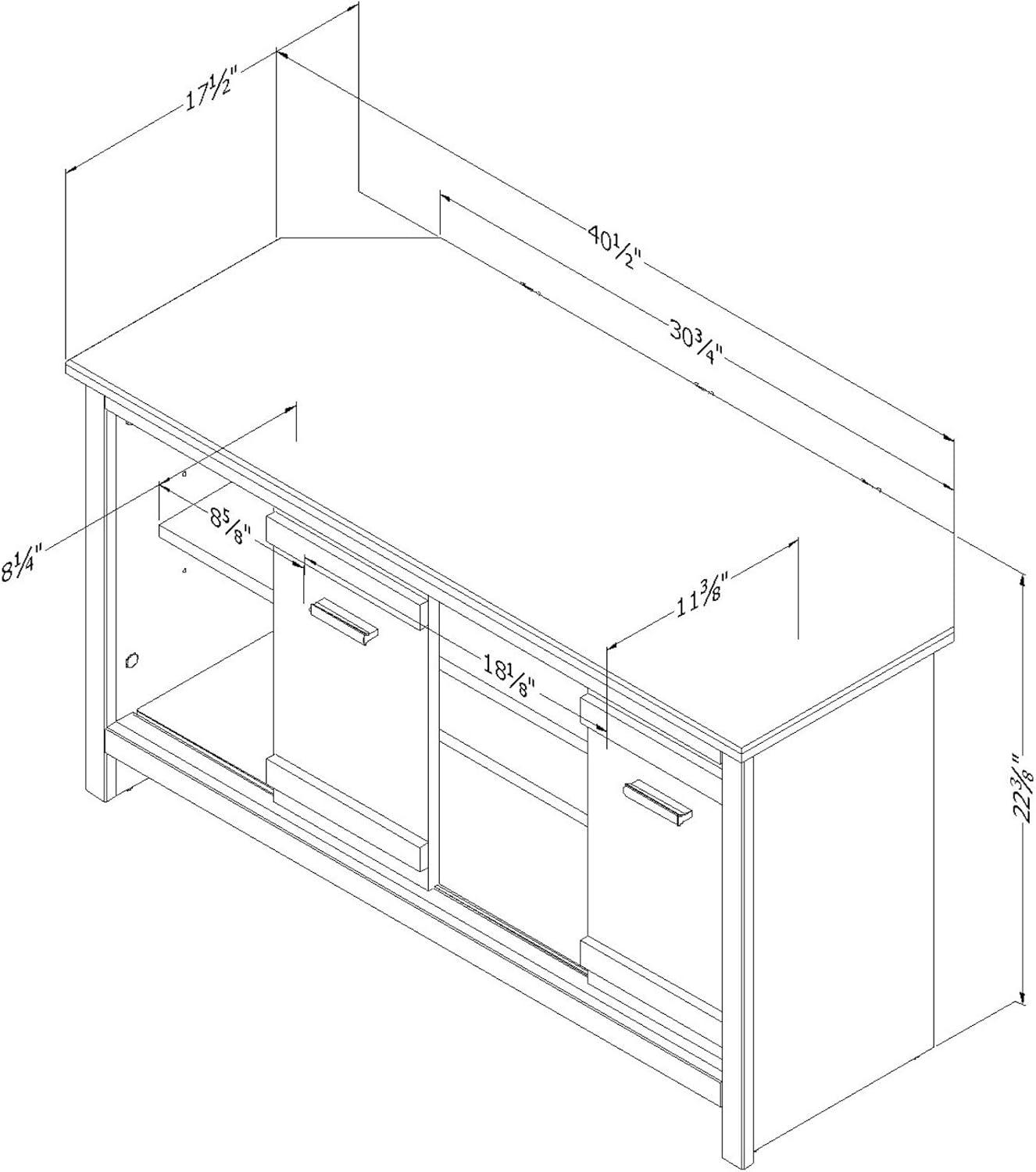 Exhibit TV Stand for TVs up to 43"