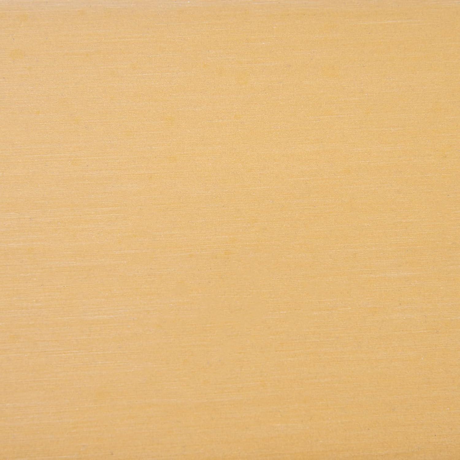 Outsunny 75" x 35" Outdoor Dining Table for 8 People, Rectangular Aluminum Frame Garden Table with All-Weather Faux Wood Top for Garden, Lawn, Patio, Natural