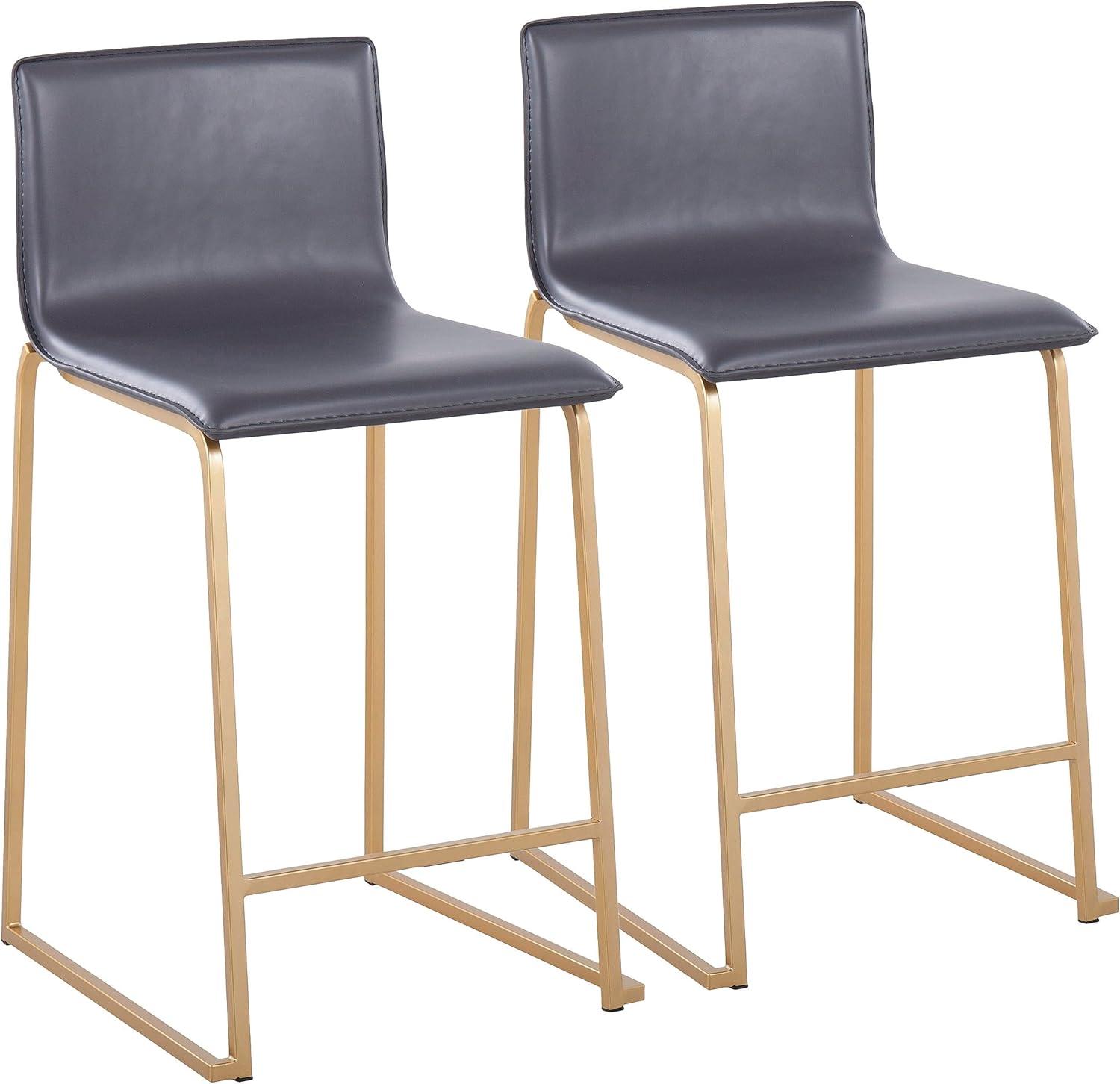 Set of 2 26" Mara Contemporary Counter Height Barstools - LumiSource