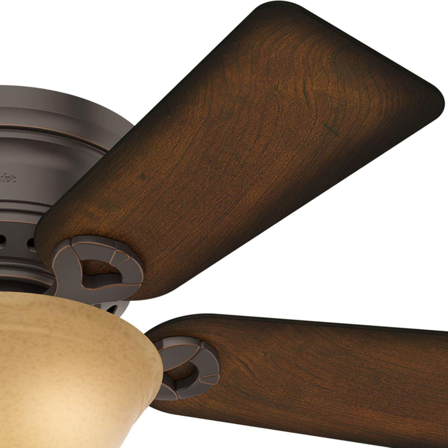 42'' Conroy 5 - Blade Flush Mount Ceiling Fan with Pull Chain and Light Kit Included