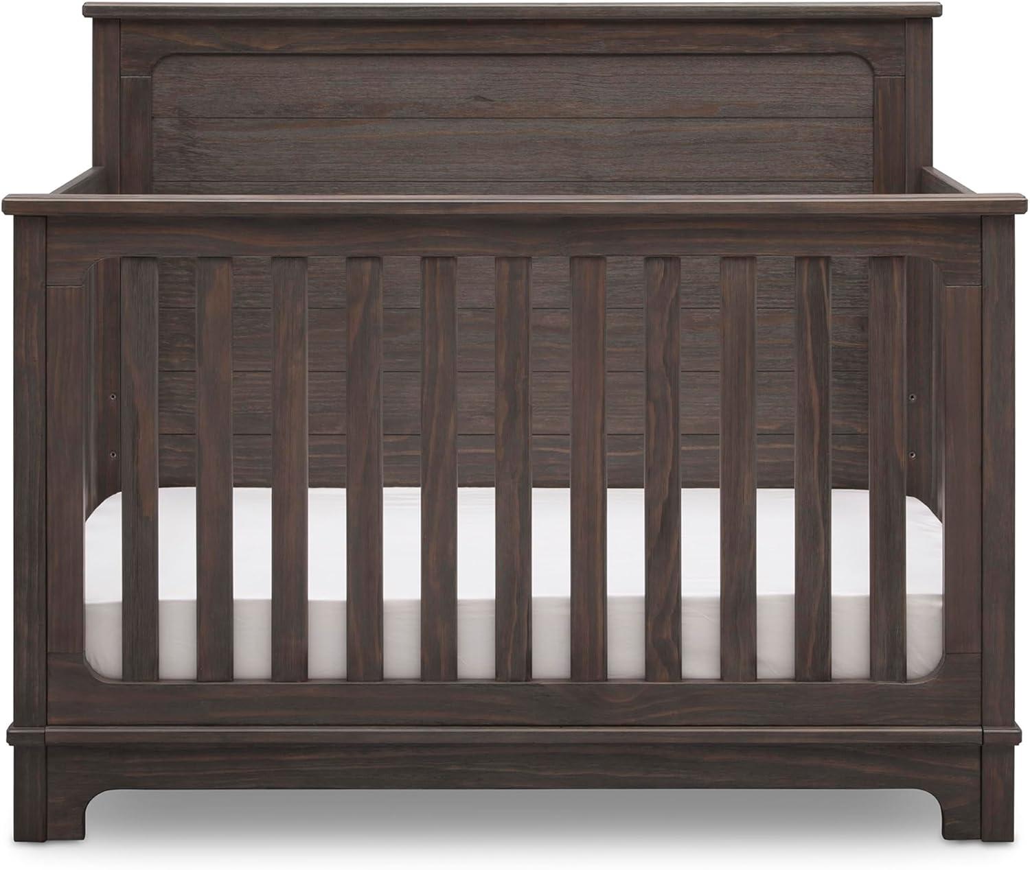 Simmons Kids' Slumbertime Monterey 4-in-1 Convertible Crib