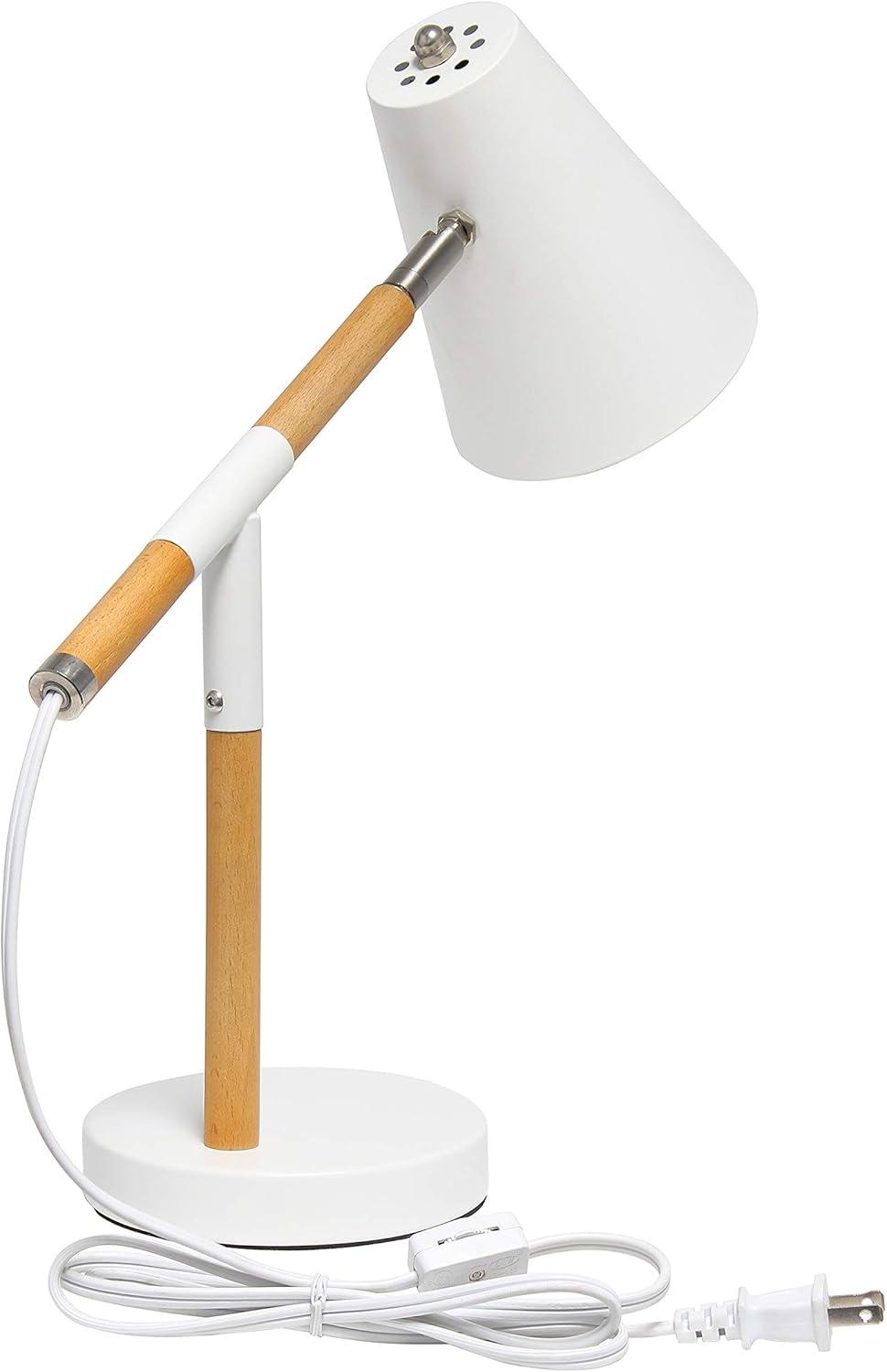 Wooden Pivot Desk Lamp - Simple Designs