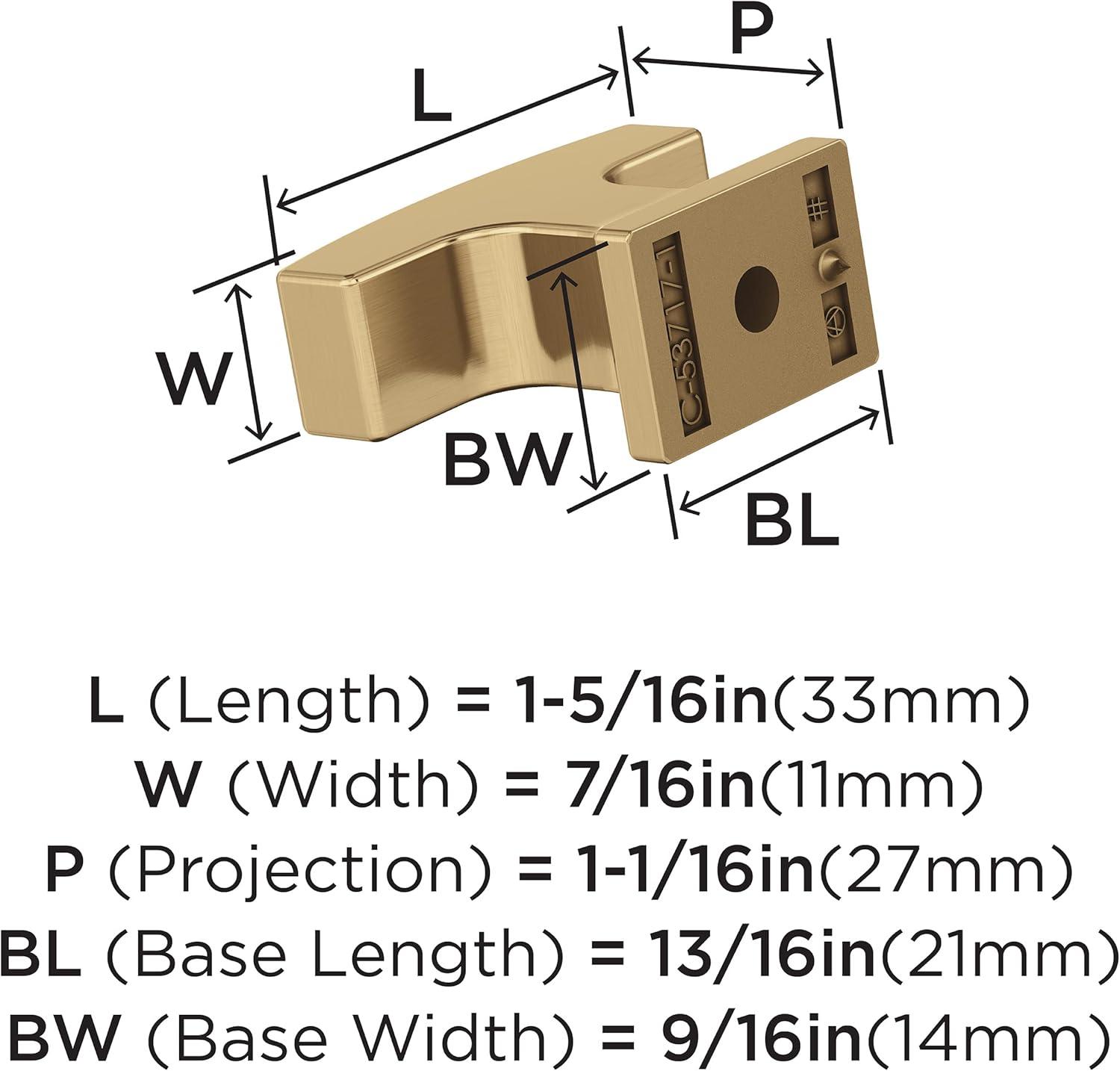 Amerock Westerly Cabinet Knob - Bar