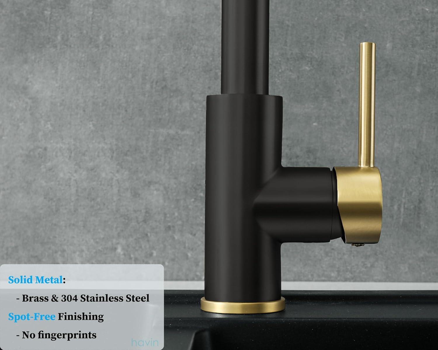 VIBRANTBATH Pull Out Kitchen Faucet