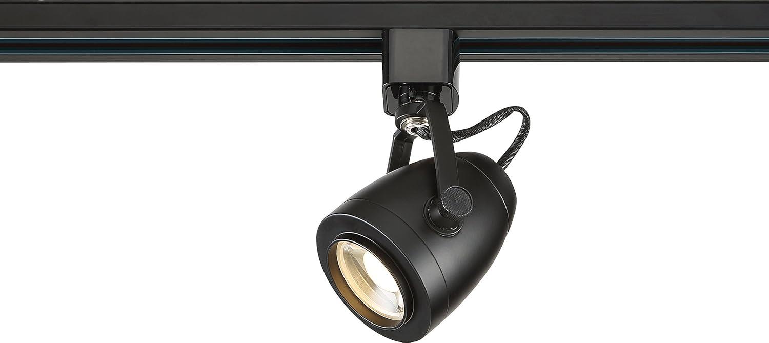 Nuvo Black LED Adjustable Track Head Light