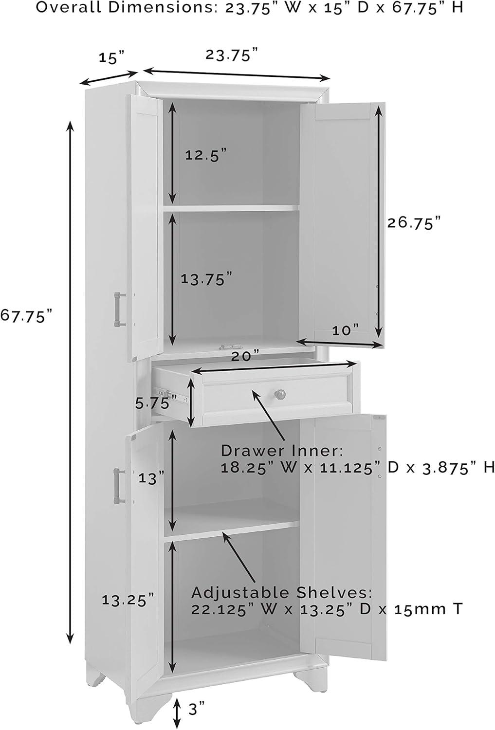 Tara 67.75'' Kitchen Pantry