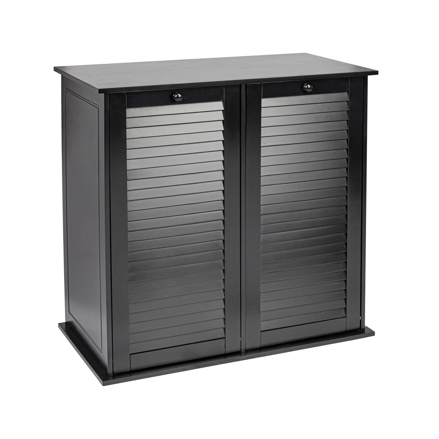 Tilt-out Cabinet Laundry Sorter with Shutter Front