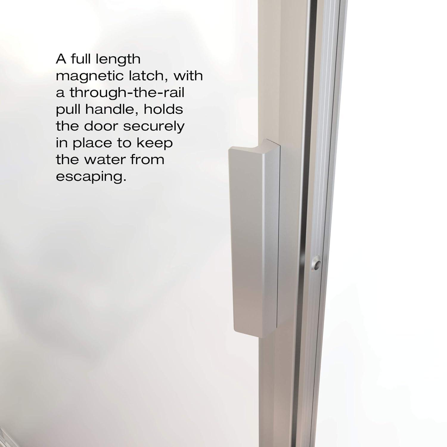 Sopora 22.75" W x 63.5" H Pivot Framed Shower Door