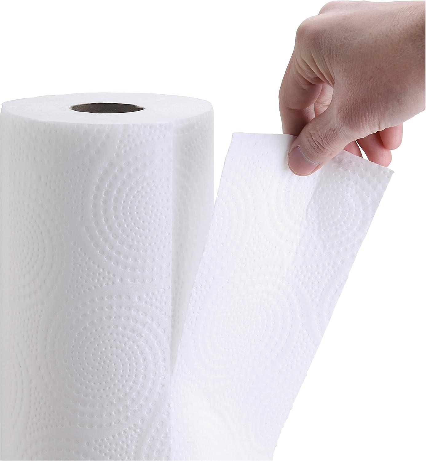 Genuine Joe 2-Ply Recycled Household Paper Towels, 30 Rolls