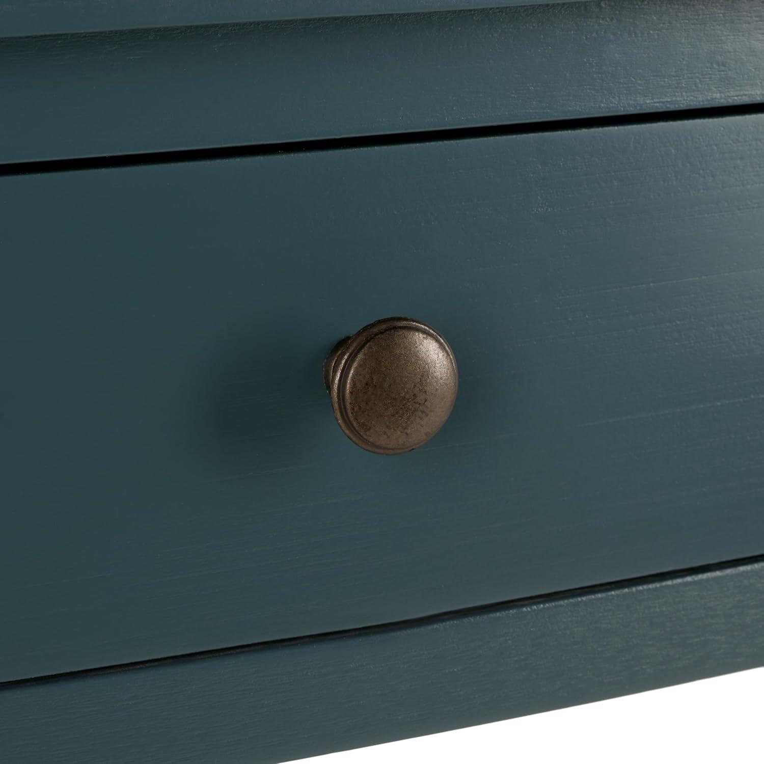 Landon Writing Desk - AMH6516 - Teal - Safavieh Couture