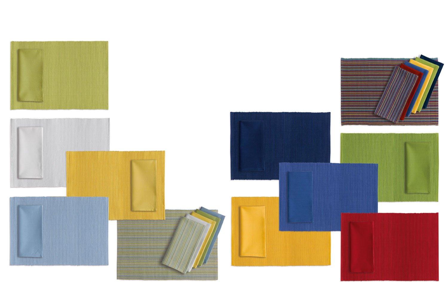 Design Imports White Solid Napkin Set/6