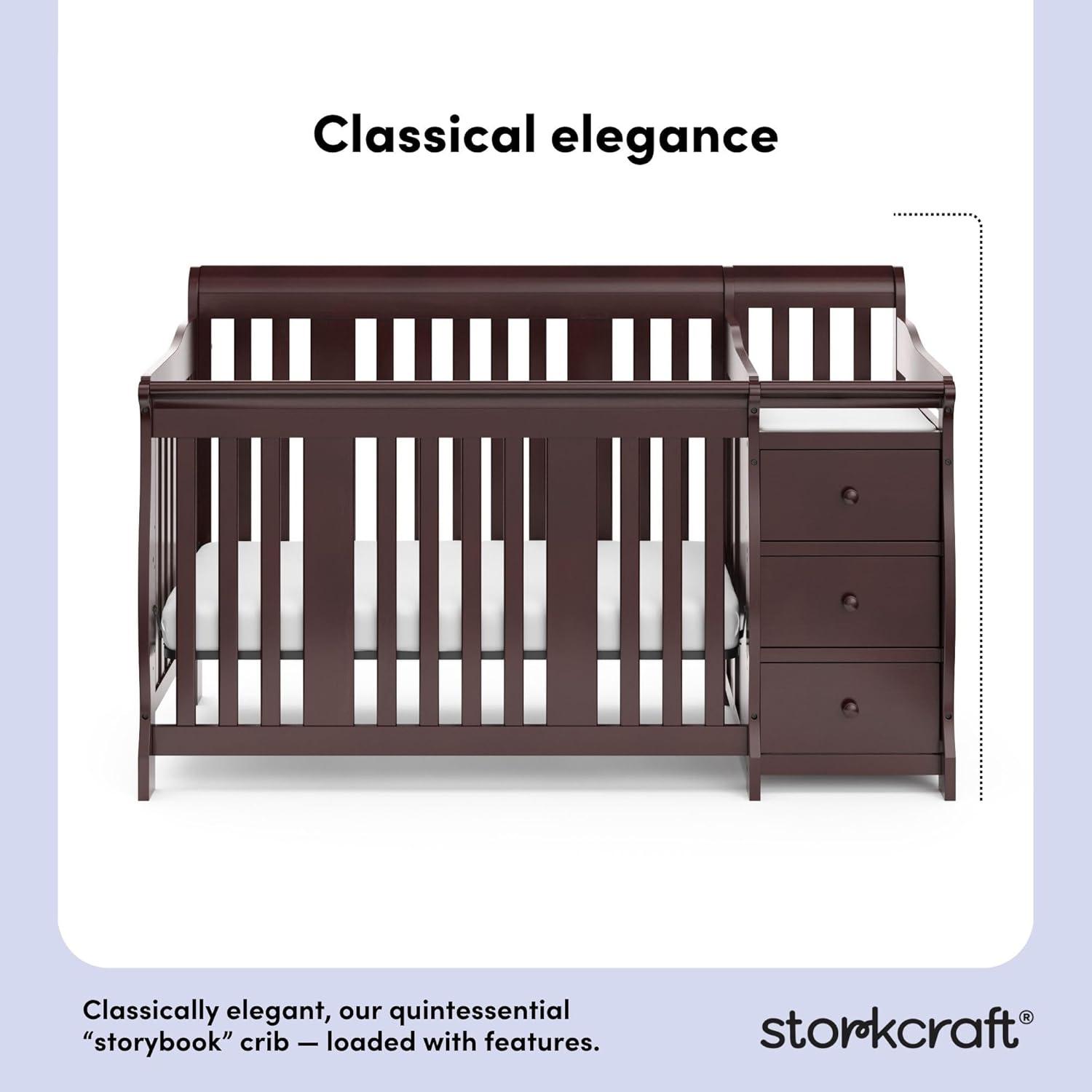 Portofino 5-in-1 Convertible Crib and Changer