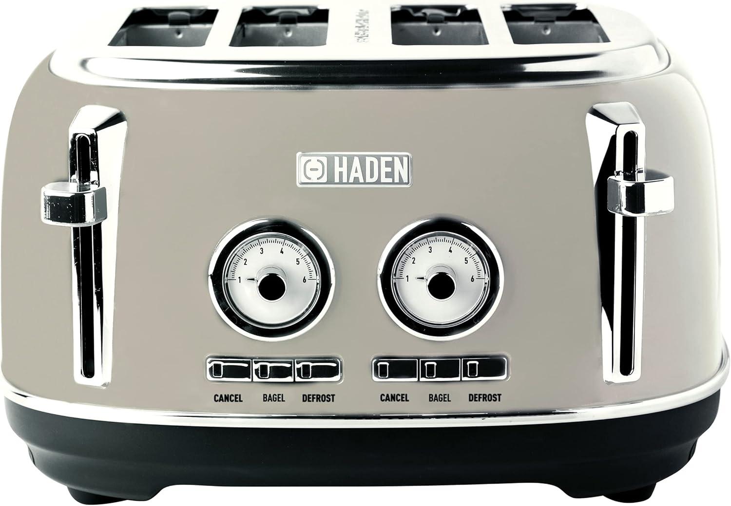 HADEN Dorset 4-Slice Wide Slot Toaster